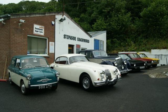 Work in the Stepaside Coachworks workshop, photo 1
