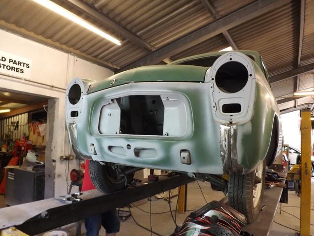 Work in the Stepaside Coachworks workshop, photo 29