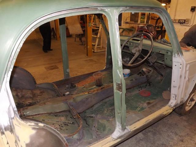 Work in the Stepaside Coachworks workshop, photo 31